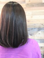 ヘアアイラッシュ リベット(hair eyelash RIVET)&nbsp;ツヤ髪ミディアムボブ