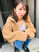 ヘアメイク マルナ 本店(HAIR MAKE MALUNA)&nbsp;【MALUNA ヒマワリ】大人女子の為のさりげなインナーカラー