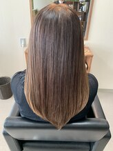 ヘアーバズール(hair Buzl) サラ艶ストレート
