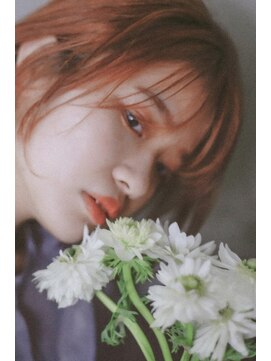 マロウ(mallow) 《花屋併設》シースルーおしゃれバング@20代30代40代@カラー