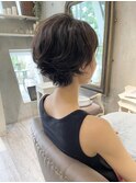 ハンサムパーマショート＊　30代/40代/50代/表参道