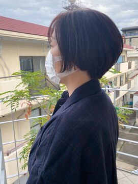 オーシャン(Ocean) ［OCEAN Hair&Life 水田成美］簡単スタイリング☆くせ毛ショート