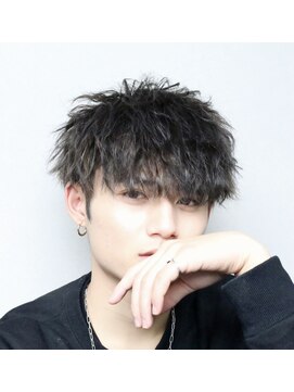 ササ(33) 【ショートマッシュ×ツイストスパイラルパーマ】須藤一樹