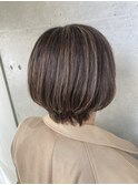 大人ショート×ハイライト