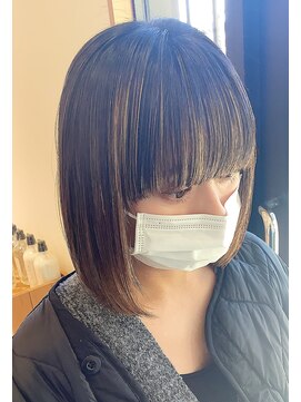 サザエヘアー(SAZAE HAIR) パツンボブ