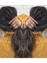 ラックスビーギャラリー なんば駅前店(LUXBE GALLERY) ＊津村＊style by LUXBE＊ミルクティーバレイヤージュ