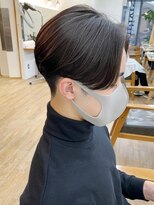 ネオリーブ クーロ メゾン 横浜(Neolive curro Maison)&nbsp;韓国センターパートニュアンスカルマ風パーマ[メンズ]