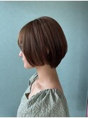 丸みショートヘアー