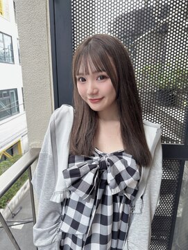 サロンドミルク 原宿(salon de MiLK) 【salon de MiLK 原宿】透明感ミントベージュカラー