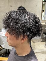 エイト 上野店(EIGHT ueno)&nbsp;刈り上げマッシュ×波巻きパーマ【EIGHT上野 宮脇】