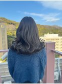 #暗髪 #グレージュ #透明感 #ダークトーン #就活 #アッシュ