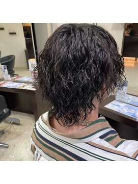 ブランシェ 西松山店 波巻きパーマ