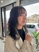 プラスヘアー(plus HAIR)&nbsp;【廣瀬】ゆるふわパーマ