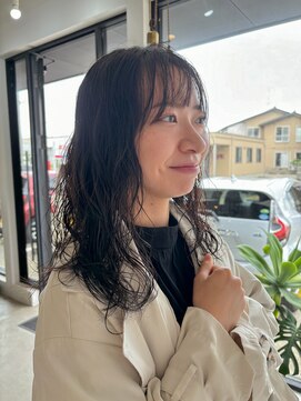 プラスヘアー(plus HAIR) 【廣瀬】ゆるふわパーマ