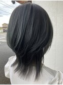 艶々さらさらショートレイヤー・ウルフヘアー・ウルフカット