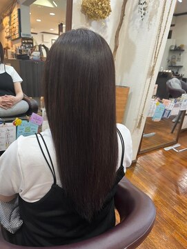 美容室 メザミー MESAMIES ブリーチなしN.カラー美髪ストレート