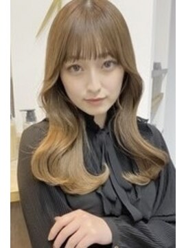 ビュー フクオカ(VIEW FUKUOKA) ミセス大人女子レイヤーカット前髪デザインカラーウェットヘア