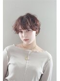 大人ショート/パーマニュアンスパーマショート/20代30代40代50代