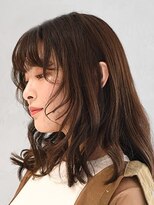 アース クロスガーデン川崎店(HAIR&MAKE EARTH)&nbsp;ワンカールレイヤー×ミディアム