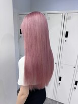 ペレ 栄店(PELE) デザインカラー/レイヤーカット/ウェットヘア/オリーブベージュ