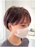 前髪広めイメチェンマッシュショート【suiw】昭和町/天王寺