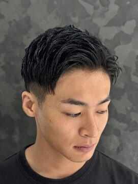 ヒロギンザ 大阪本店(HIRO GINZA) 七三ツーブロック