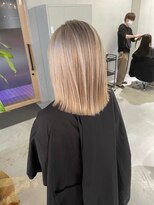 キング 枚方店(K!ng)&nbsp;縮毛矯正髪質改善ハイライトレイヤーカット枚方美容室エクステ