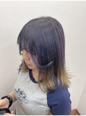 ブァイオレットブルーグラデーションカラー