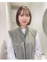 ローウェ 立川(Louwe) ボブ/ショート/ブリーチ/髪質改善/インナーカラー._.