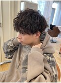 横浜★ツイストスパイラルマッシュパーマ