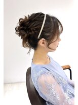 エンバイユアーズ 飯田橋店(eN° by youres) ふわふわアップスタイル♪