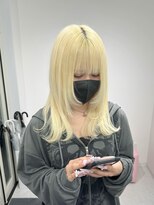 エゴ 池袋(EGO)&nbsp;色落ちしないブロンドカラー