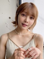 前髪 外ハネボブ ワイドバング イメチェン 美髪"