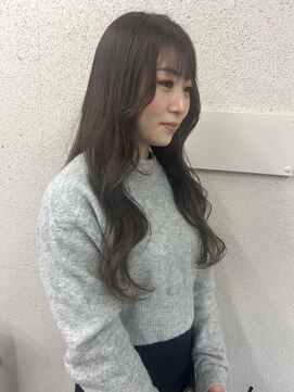 ヌークバイラヴェスト 四日市(neuk by lovest) ロング×韓国×グレージュ