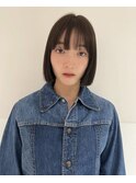 前上がりボブ