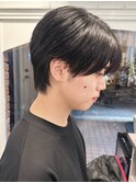 【白石】韓国メンズカットシースルーマッシュ2wayバング学割