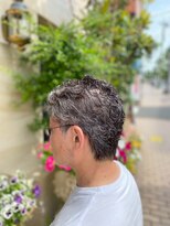 ピュア ポイント 和光店(PURE POINT)&nbsp;メンズパーマ／グレーヘア