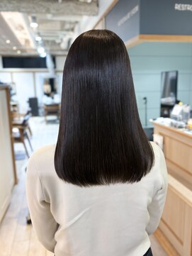 プラグ バイ ネオリーブ(plug by neolive) チェリーブラウン×髪質改善[髪質改善/縮毛矯正/韓国]A