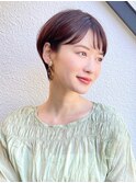 前髪あり大人ショート20代30代40代表参道