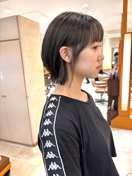 モリオ フロム ロンドン サッポロファクトリー店(morio FROM LONDON) morio札幌　レイヤーボブ