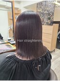 Hair straightening