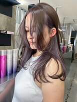キング 心斎橋店(K!ng)&nbsp;ハイライトカラーミルクティーベージュレイヤーカット