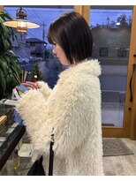 エテ(ete)&nbsp;ぱつっと切りっぱなしボブ