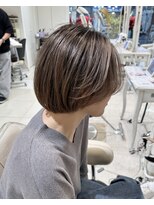 クレア 上大岡(CREA)&nbsp;白髪ぼかしハイライト縮毛矯正ダブルカラー髪質改善30代40代50代