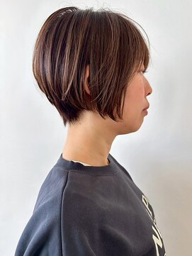 イーストハムアネーロ(EAST HAM anello) 透明感ブラウン/ショート/デザインカット