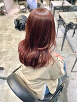 アンダーバーホワイト 天王寺阿倍野店(_WHITE)&nbsp;くびれ巻き_チェリーレッド