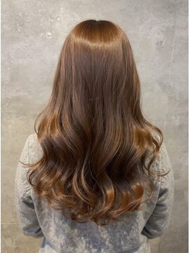 マイン(MINe) ゆるふわ/モテ髪/ロングレイヤー/ベージュ/髪質改善