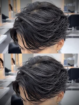 アリープパロット(ALEAP parrot) フェザーパーマ/フェザーショート/韓国風