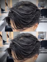 アリープパロット(ALEAP parrot) フェザーパーマ/フェザーショート/韓国風