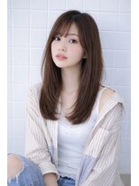 ワゴンバイアフロート(Wagon by afloat)&nbsp;ロングレイヤー20代30代ストレートレイヤー前髪なし前髪あり池袋